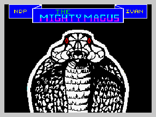 Pantalla de carga de Mighty Magus