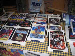 Preciosos cuadros con carátulas de juegos MSX