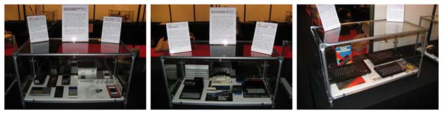 Vitrinas de Sinclair Radionics y Sinclair Research